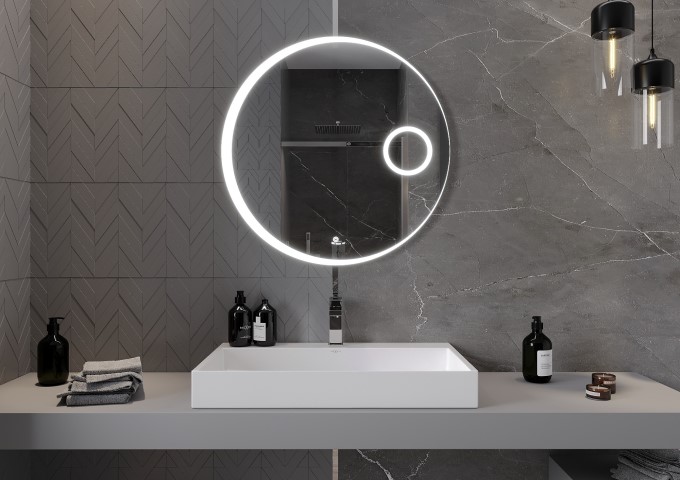 Подгрявани огледала за баня с LED
