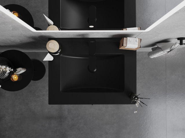 Висящ шкаф с мивка Mexen