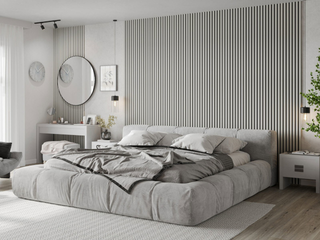 Бели ламели стенни Mexen