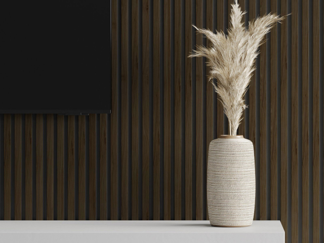 Ламели в нюанс венге