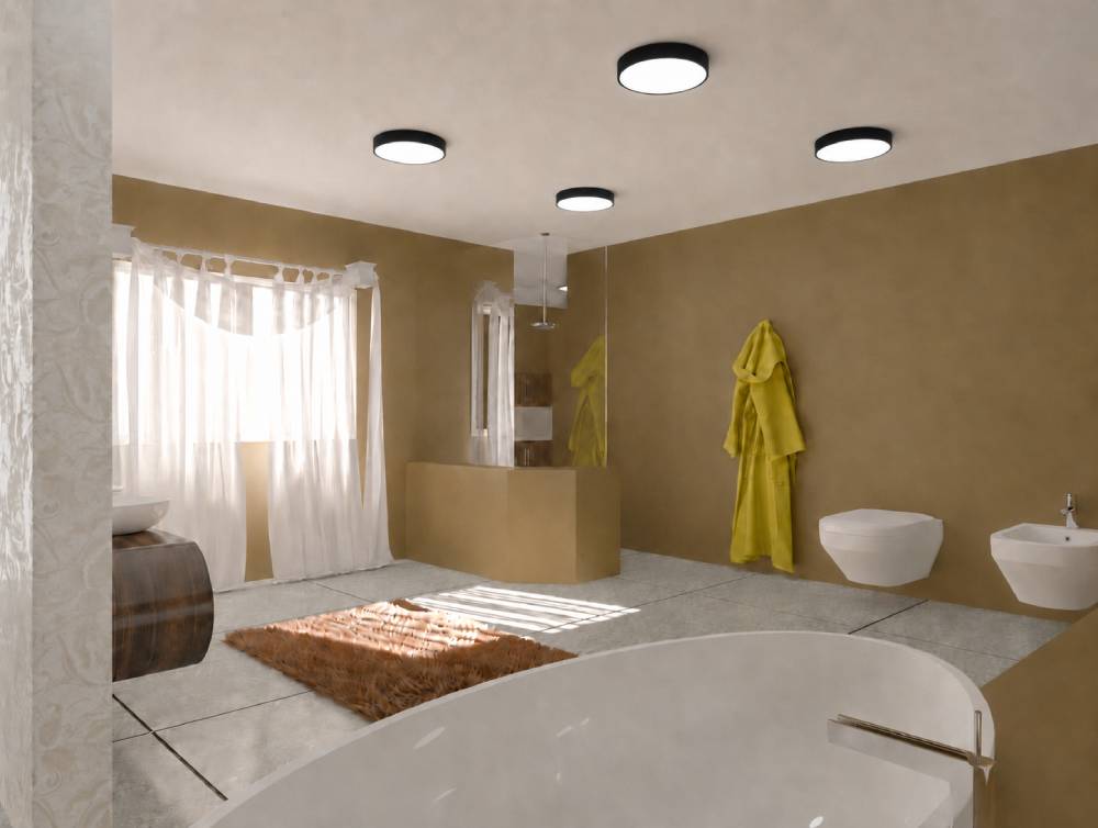 Кръгли LED таванни лампи