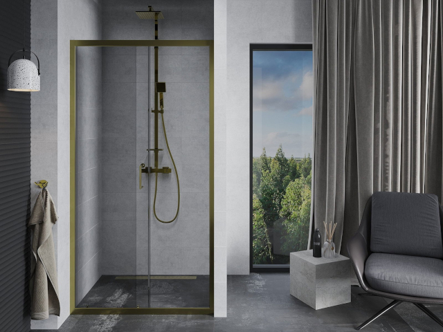 Колона за баня Mexen в аранжировка на баня