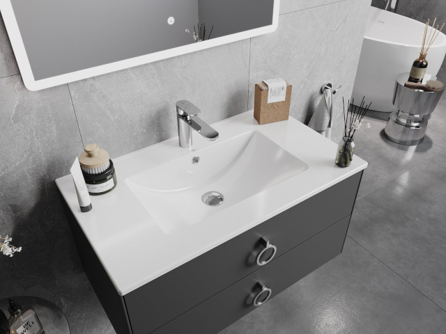 Шкаф с умивалник 90 см