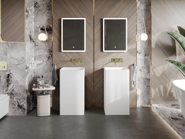 Лампи с LED крушки e27 в банята