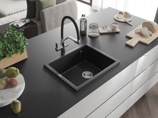 Стоманена мивка с една камера Mexen