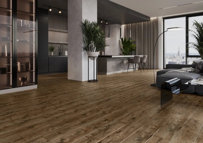 Mexen Orange Breach винилови панели за клик