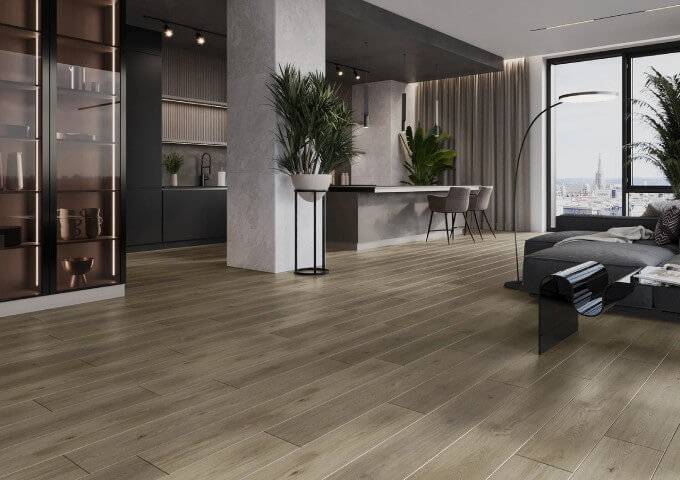 Mexen Perry винилови панели кафяви