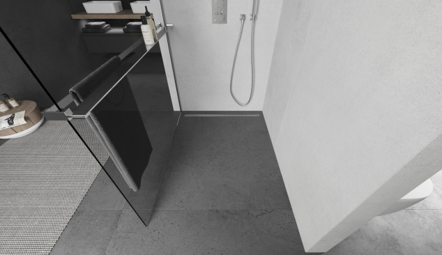 Душ кабина с рафт в модерен стил