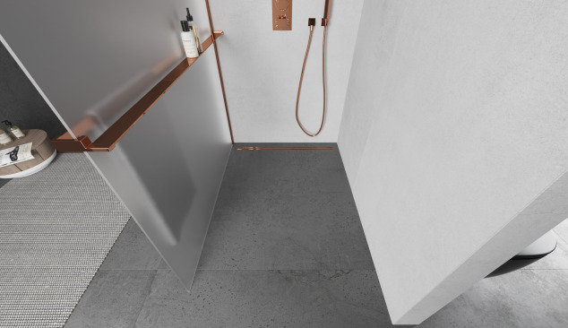 Ексклузивно розово злато в банята 