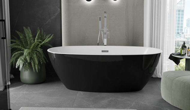 Баня в бохо стил