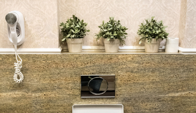 Избираме бутон за промиване