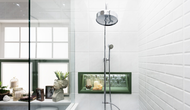 Душ батерии - приятно къпане и интересна декорация