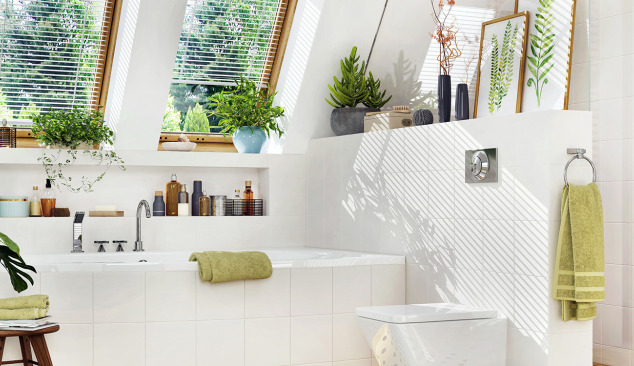 Как правилно да разположим елементите на обзавеждането в банята