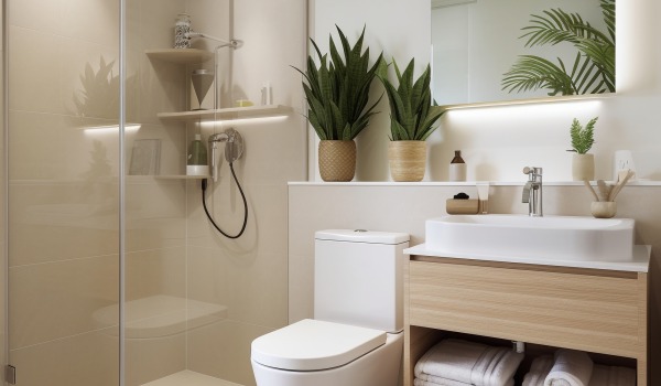 Баня 4м2 - как да я обзаведем?