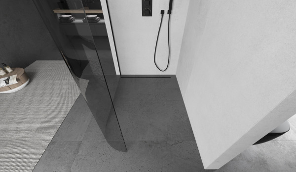 Завита кабина walk-in