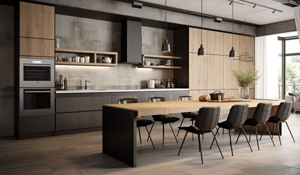 Кухненски мебели до тавана – предимства и вдъхновения